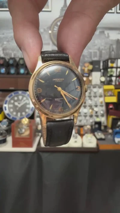 Gents Ingasol Watch, 34mm case size  image 1