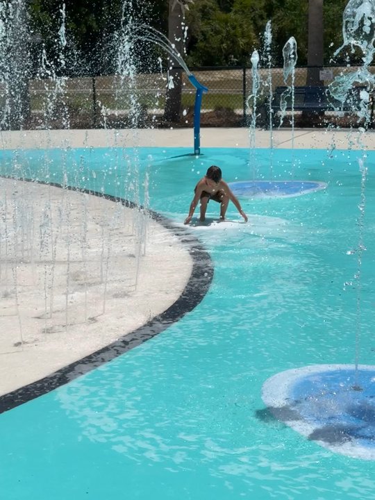 Whistle Stop Park - Splash Park fun! - Parks Near Me - Edgewater, Florida