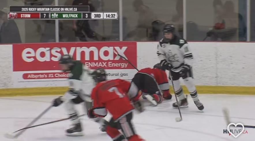 Sam Romanow's Game-Changing Hit for North East Wolfpack U15 AA