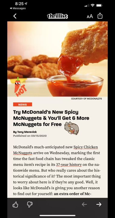 McDonald's - Ohhhh today!!! Spicy nuggets!!!! - Fast Food Near Me - Happy Valley, Oregon