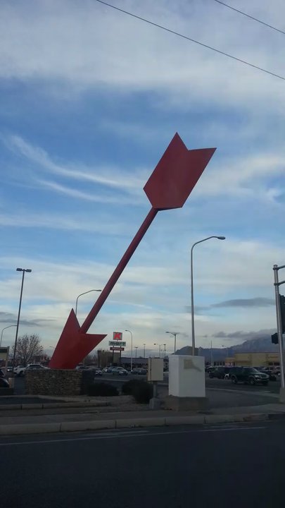 Giant Red Arrow - Local Flavor Near Me - Albuquerque, New Mexico