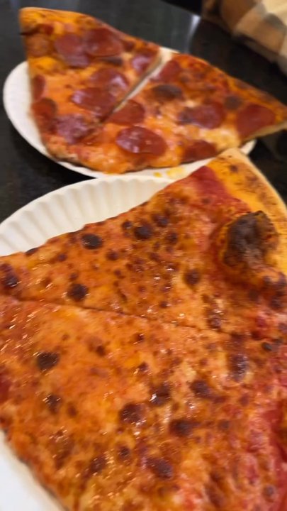 Ernesto's - Pepperoni and cheese ! Huge slices - Pizza Near Me - Boston, Massachusetts