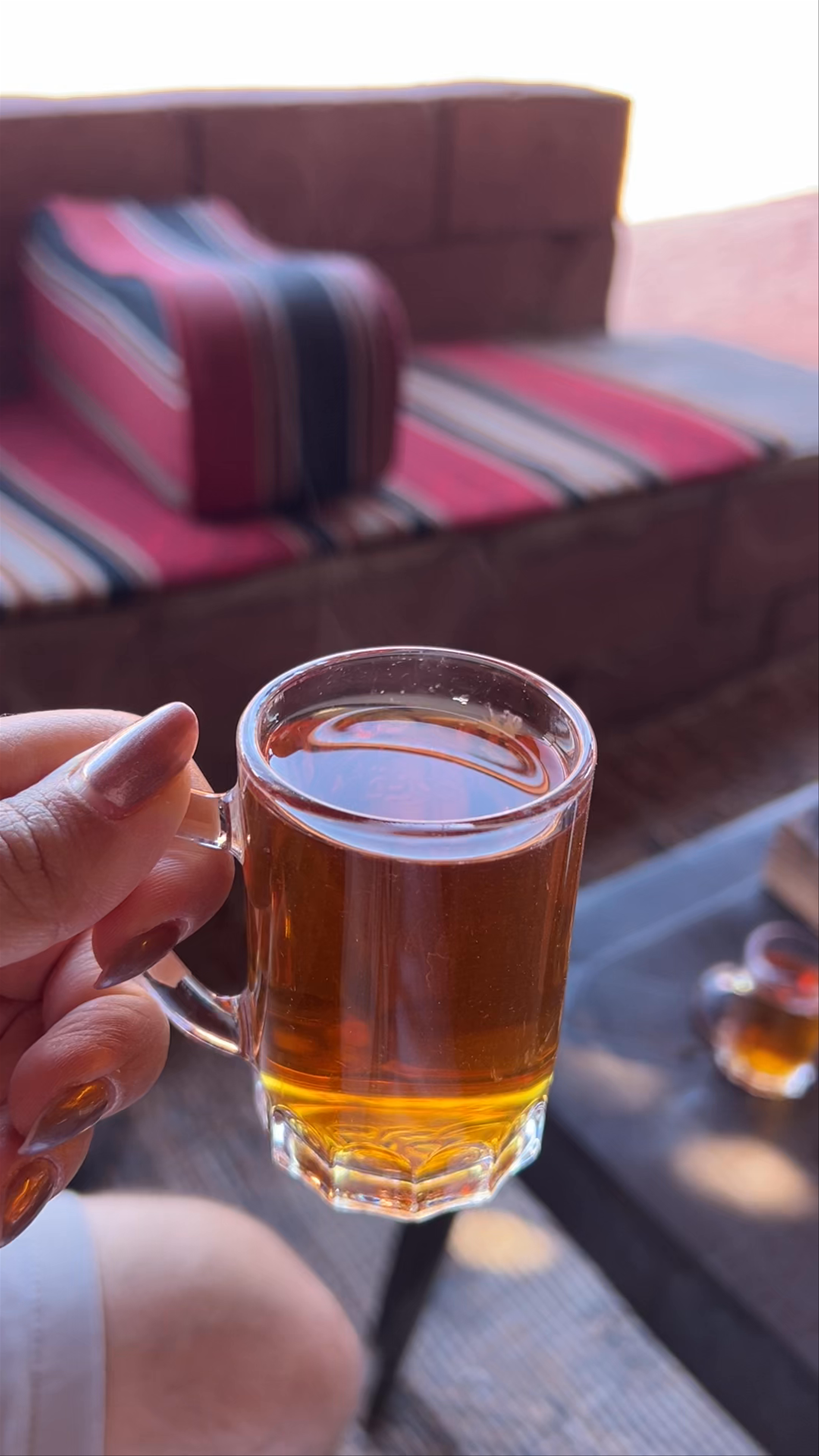 Wadi Rum Bedouin Camp Experience: Sip Traditional Tea Amidst Desert Majesty