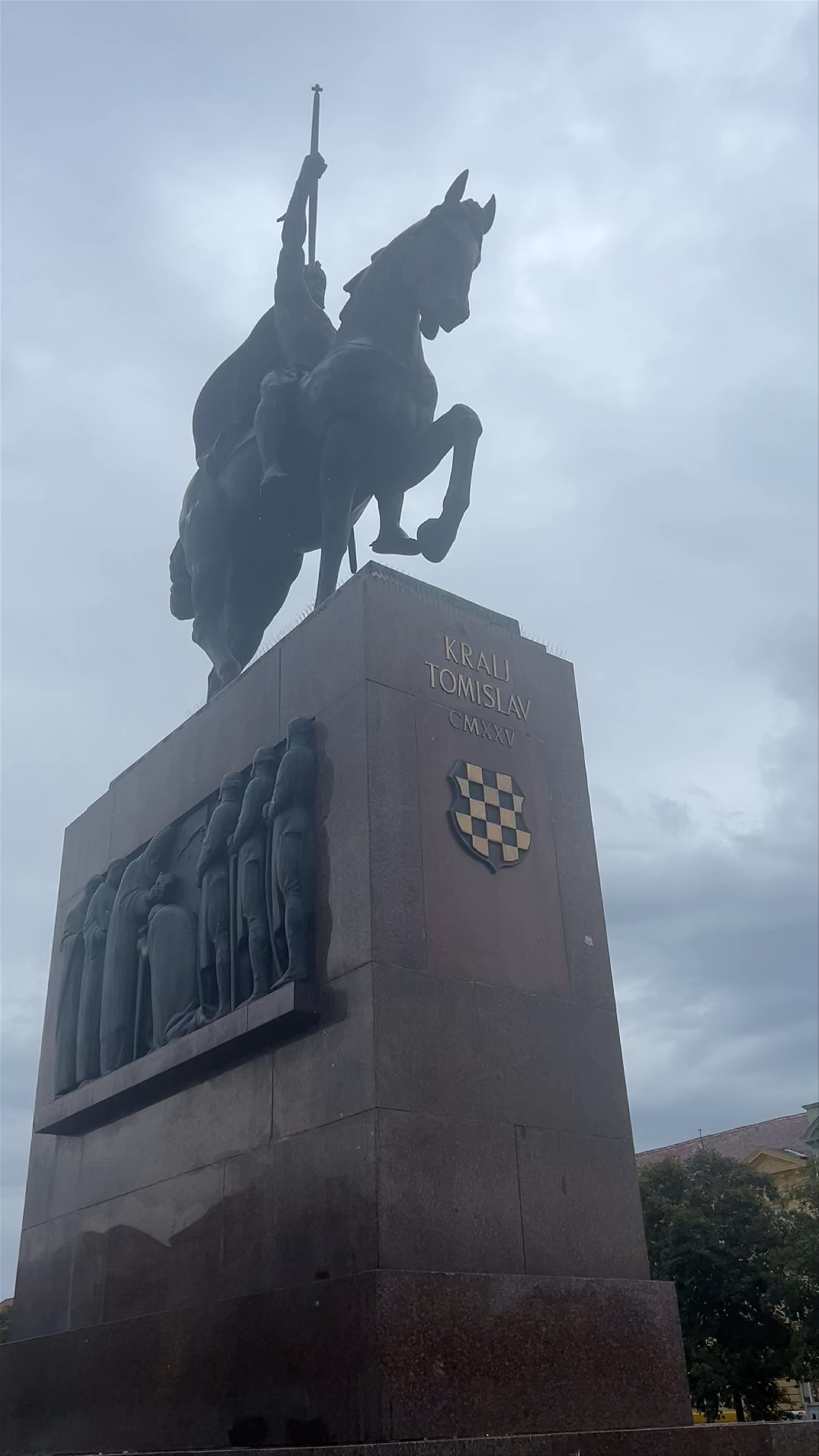 King Tomislav Statue - Iconic Monument in Zagreb, Croatia