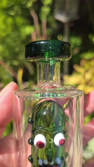 Preview pic of Pickle Rick Puffco Attachment