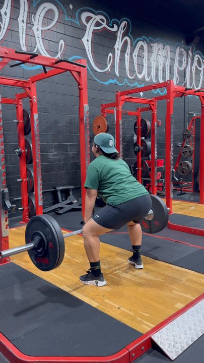 Train With Tyff - Hitting a PR with Tyff of 165. Progress still needs to be made in form but was not too bad for a first time ever!!! - Trainers Near Me - San Diego, California