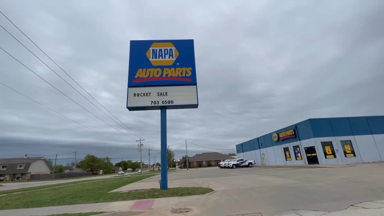 NAPA Auto Parts - Sign - Auto Parts & Supplies Near Me - MOORE, Oklahoma
