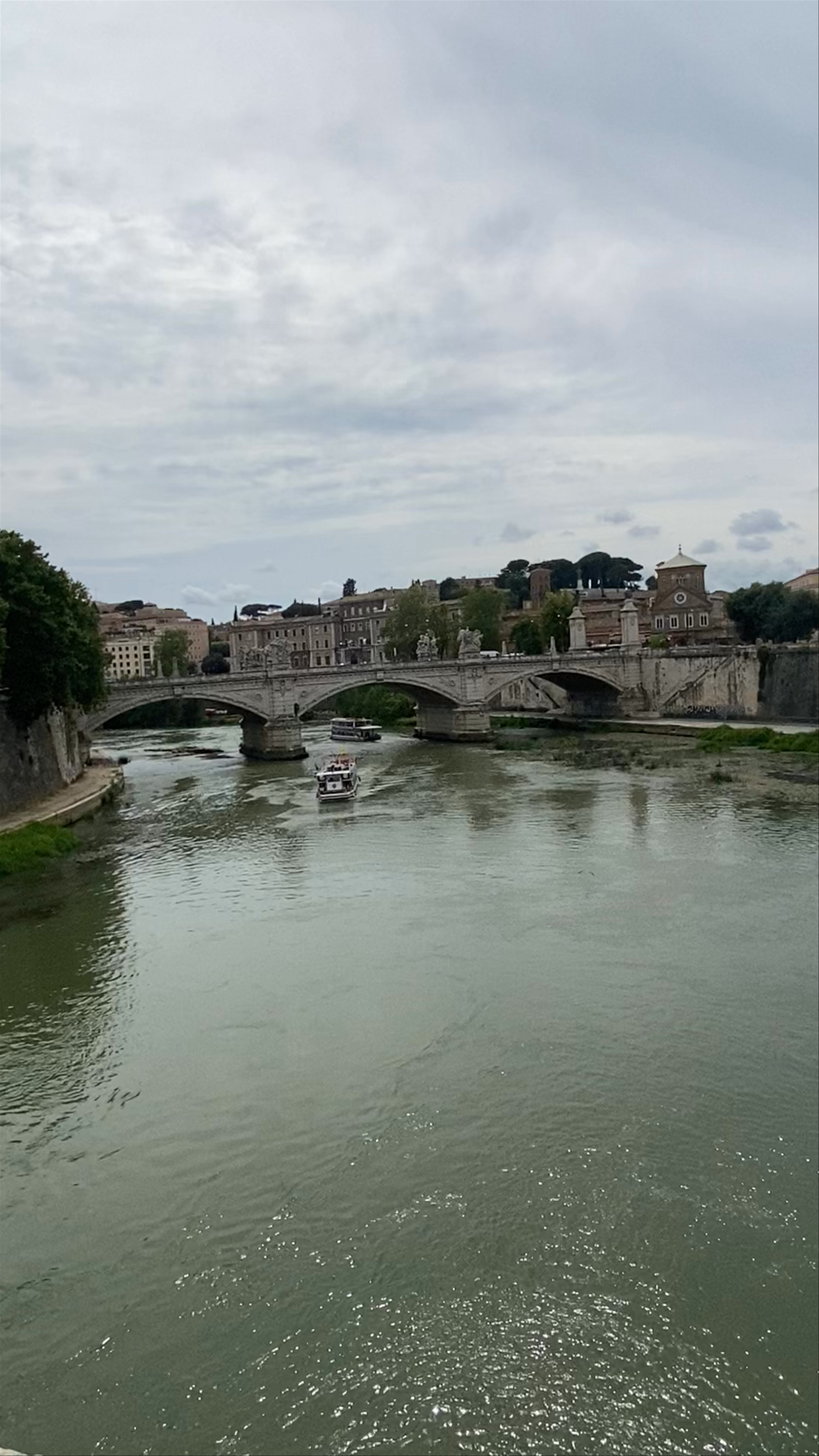 Castel Sant'Angelo and Tiber River Views in Rome