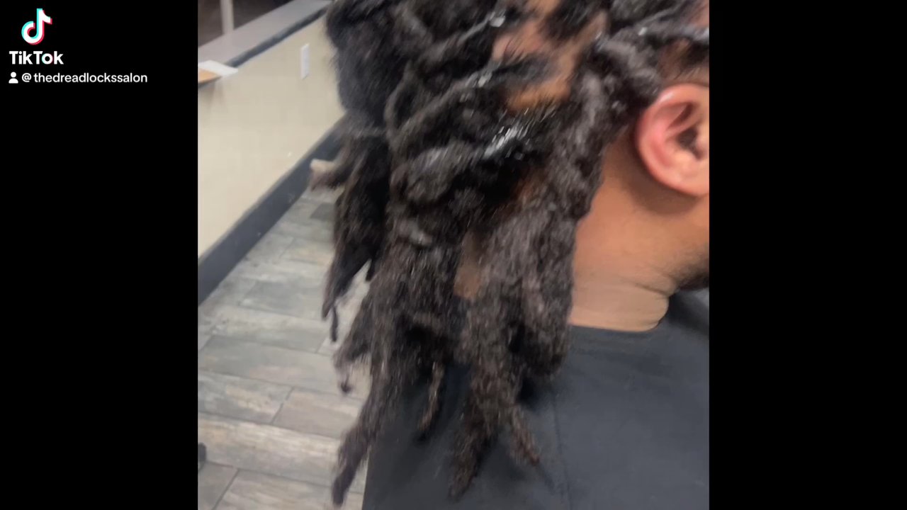 The Dreadlocks Salon - Before and after /  Peaches - Hair Salons Near Me - Oakland, California
