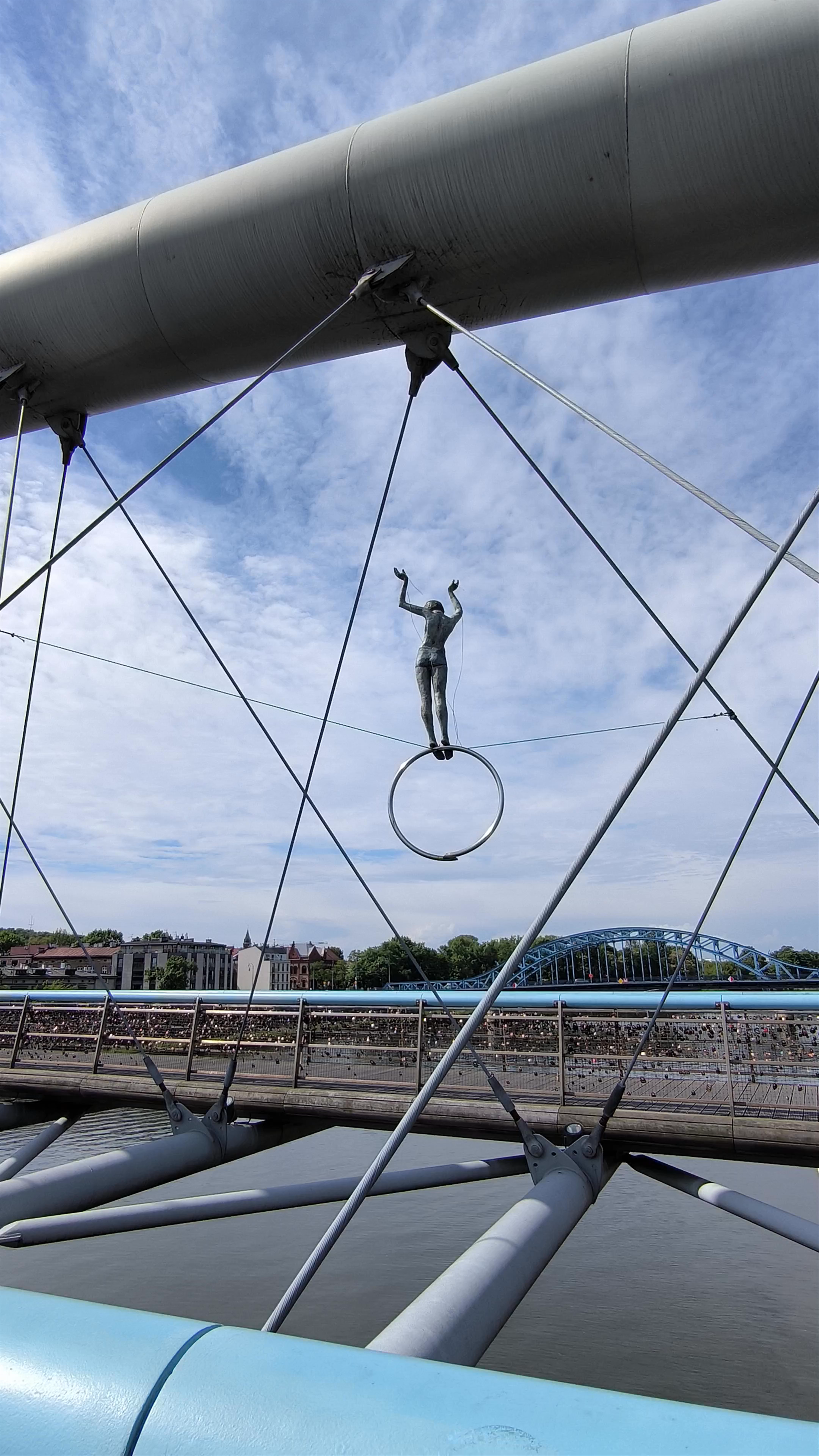 Father Bernatek’s Bridge: Sculptural Art and Scenic Views in Kraków