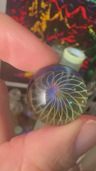 Preview pic of Slurper Fumicello Marble by Green Forest Glass