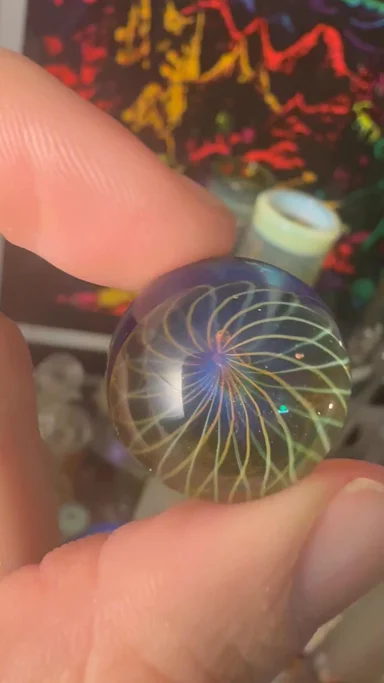Preview pic of Slurper Fumicello Marble by Green Forest Glass