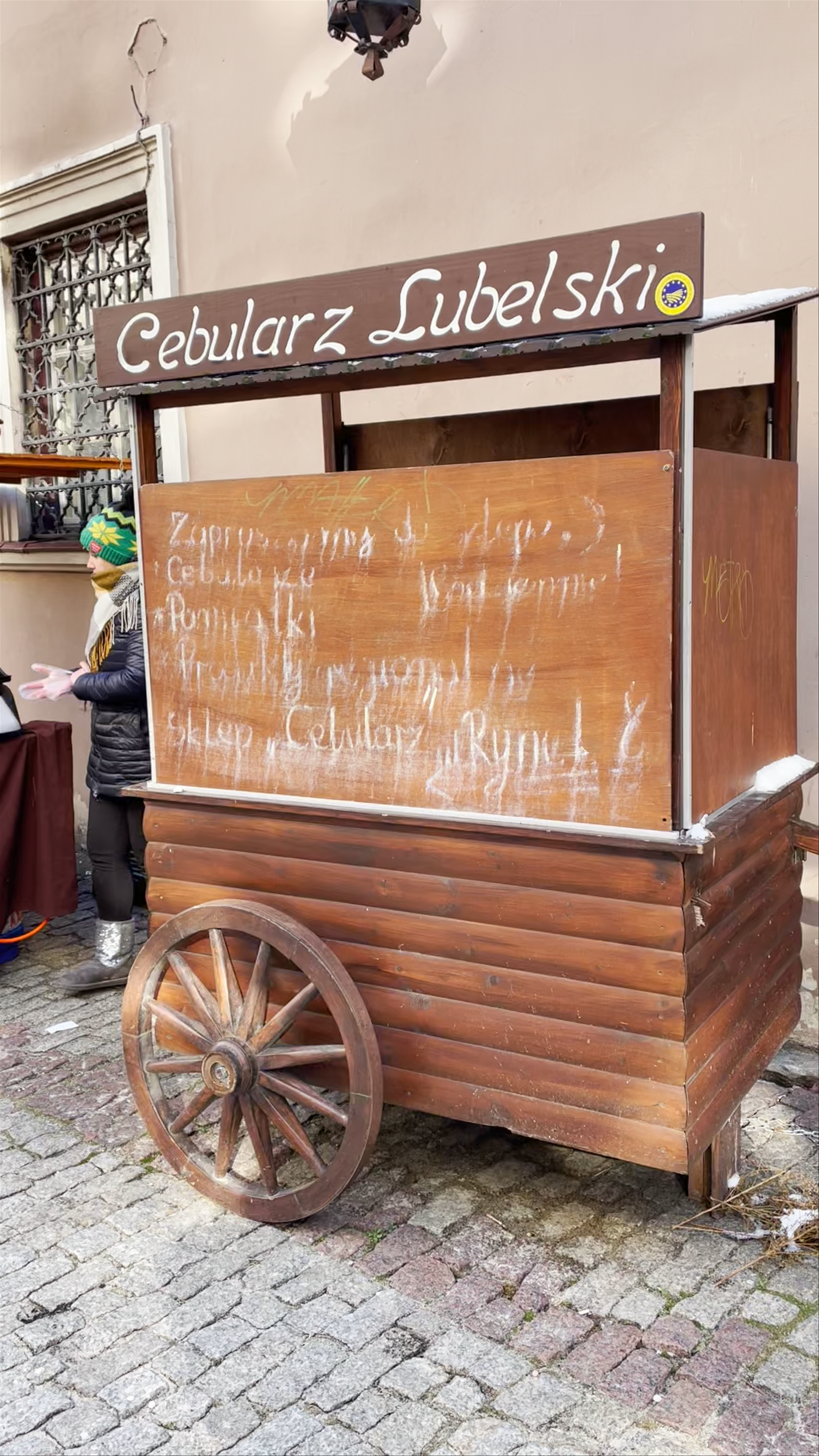 Winter Market Stalls at Centrum Inspiracji Turystycznej, Lublin