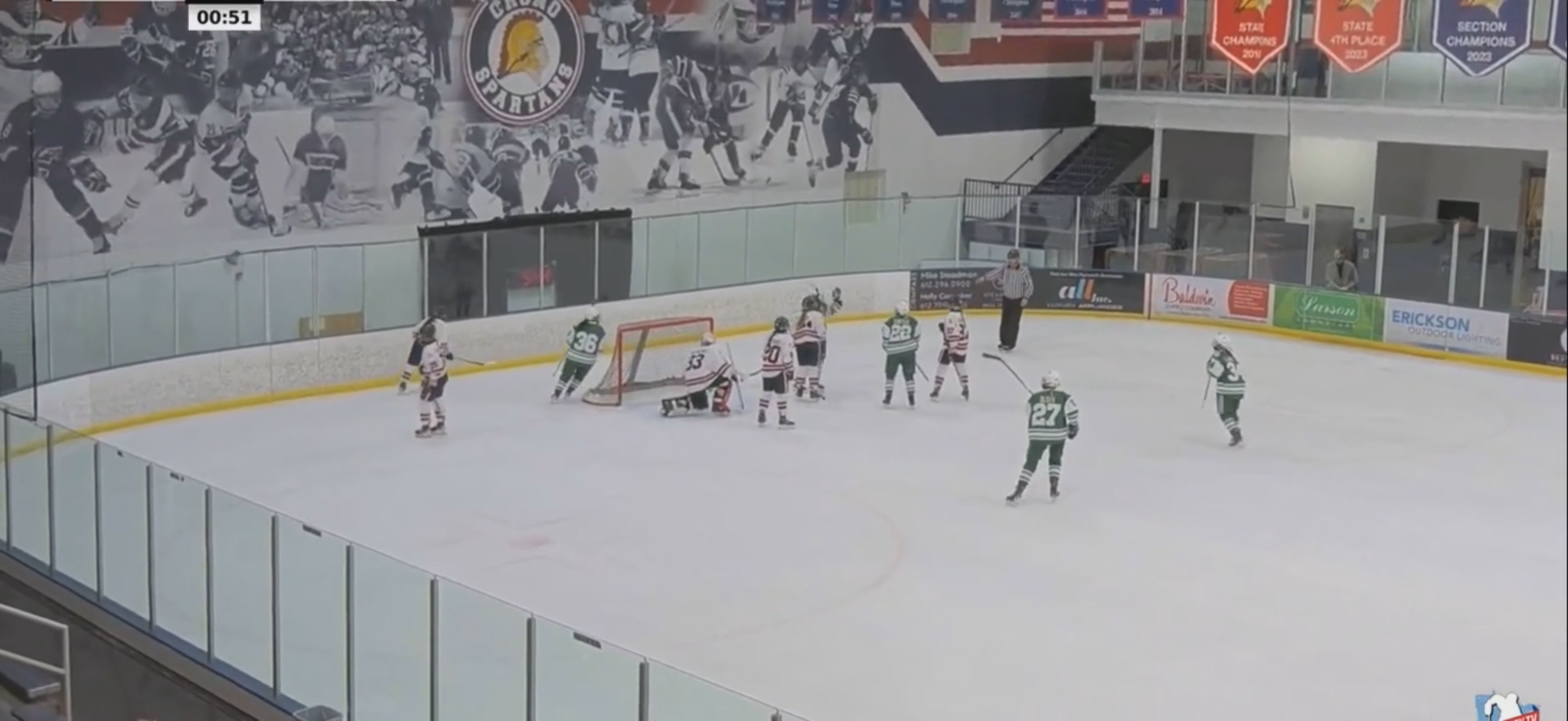 Macy Carter's Incredible Rebound Goal | Holy Family Highlights