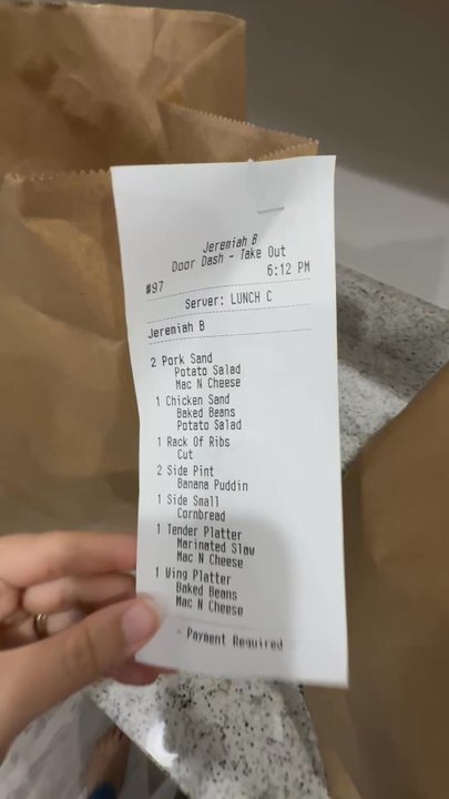Moe's Original BBQ - Everything we ordered - Barbeque Near Me - Destin, Florida