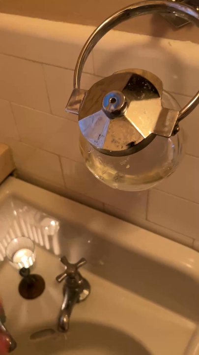 Saint Claire - Vintage hand soap dispenser in the under stairs bathroom - Bars Near Me - New Orleans, Louisiana
