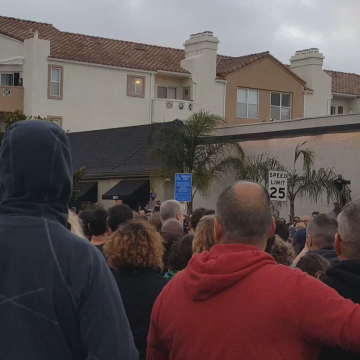 Hillcrest Pride Flag - At vigil for Orlando victims of shooting - Landmarks & Historical Buildings Near Me - San Diego, California