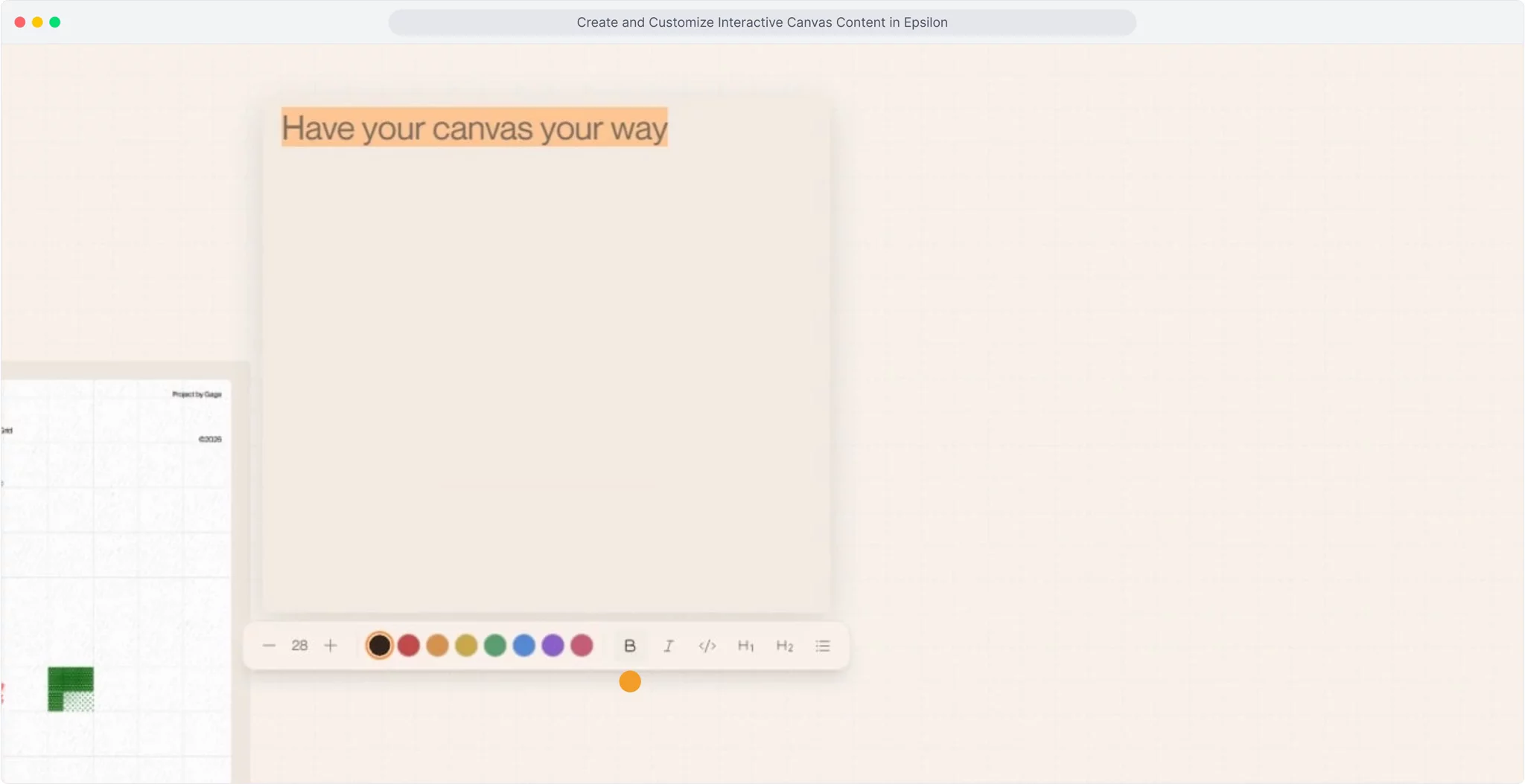 Epsilon | Structured Canvas for Your Ideas image 1