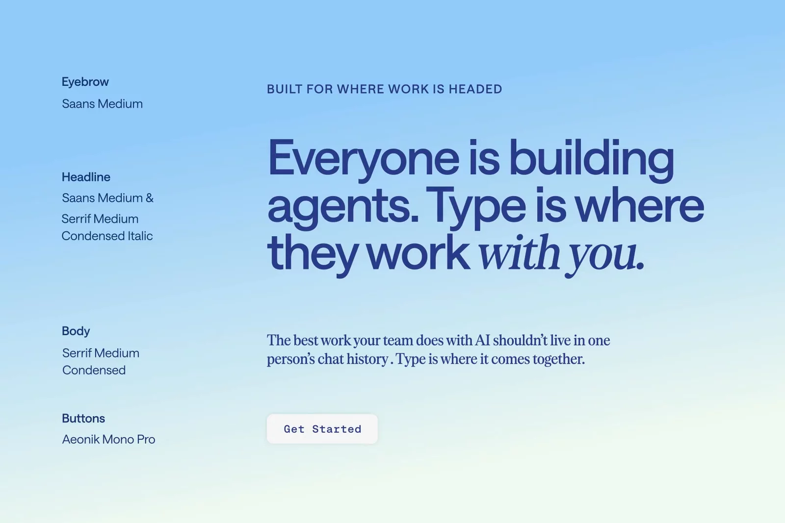 Type