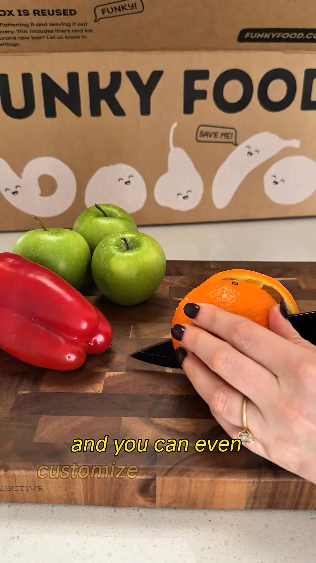 Funky food box
