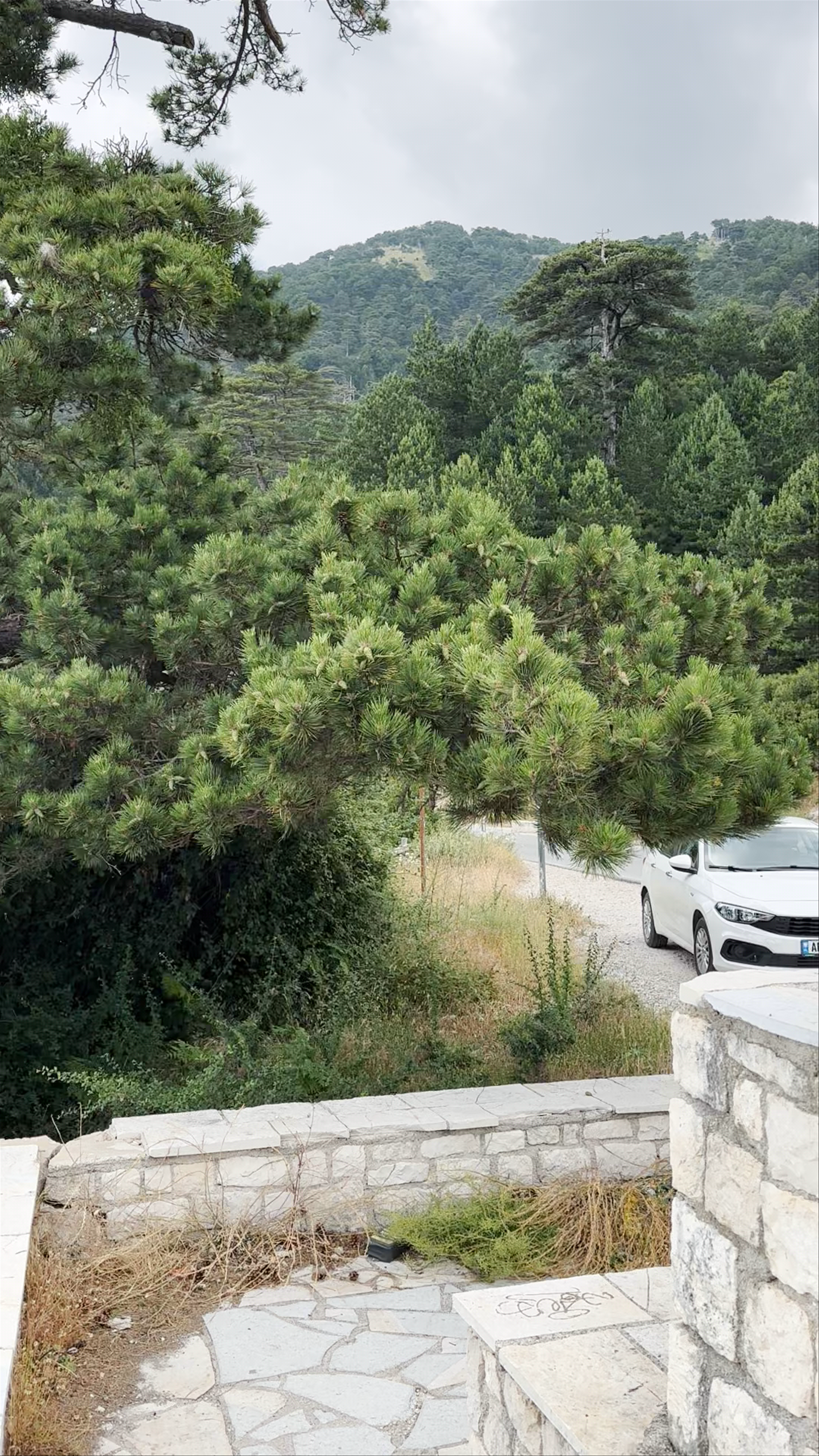 Breathtaking Mountain Views at SH8 Viewpoint, Albania