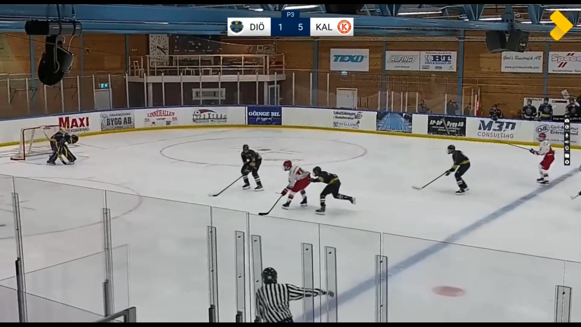 Kristian Kristoffersen's Impressive Solo Run - Kalmar HC U18 Highlight - U18 Dive 1 match October 2025