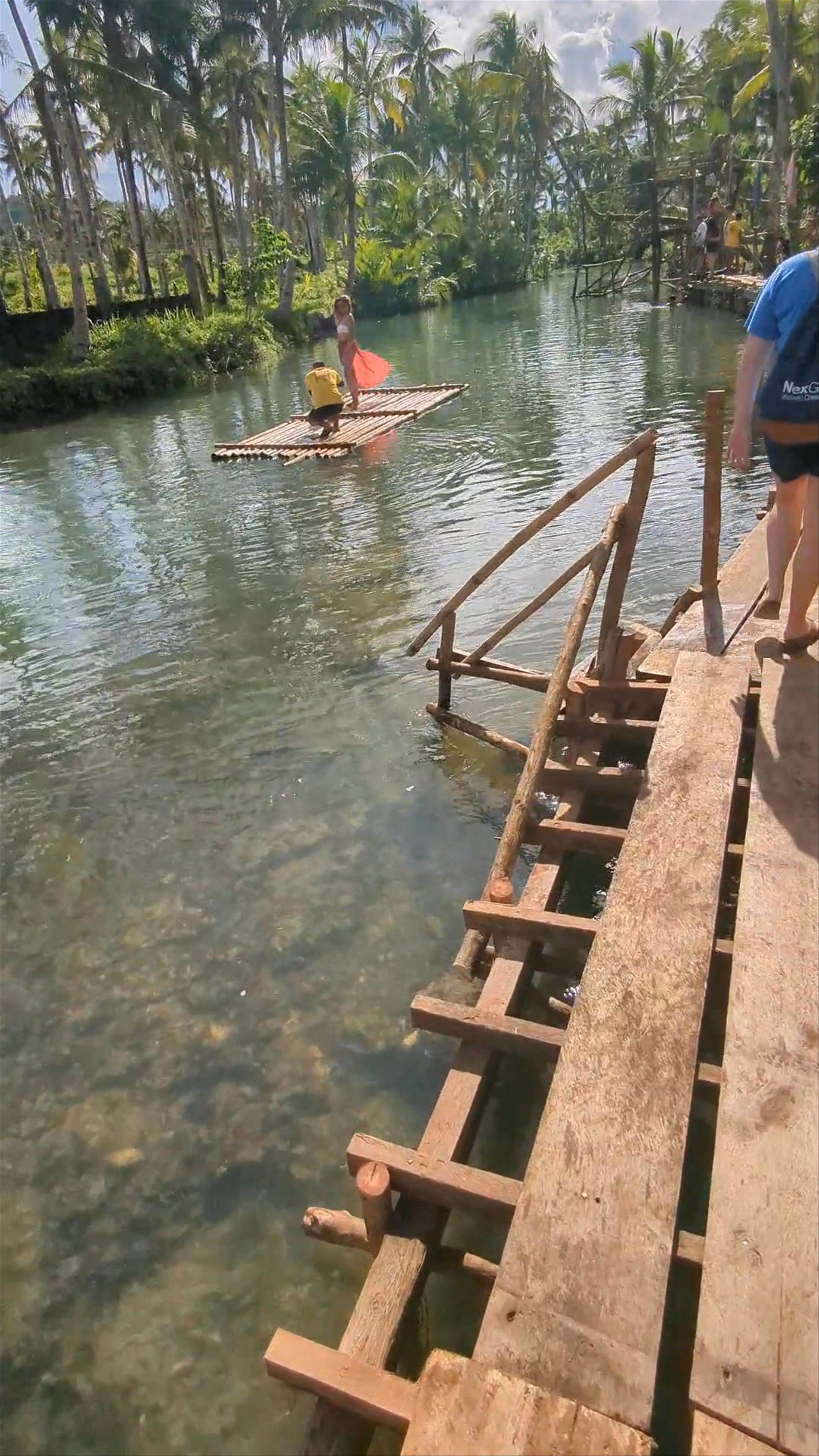 Maasin Bridge River Swing