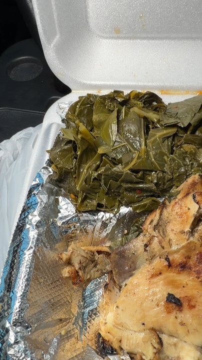 Soflo Chicken And Grill - Candied Yams , Collard Greens and Grilled Chicken - Soul Food Near Me - Sunrise, Florida