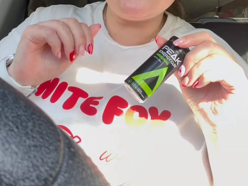 Pre work out gum