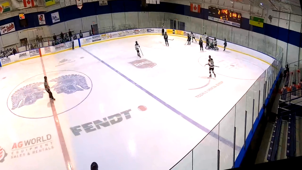 Ryan Guest's Dazzling Backhand Assist | North East Wolfpack U15 AA