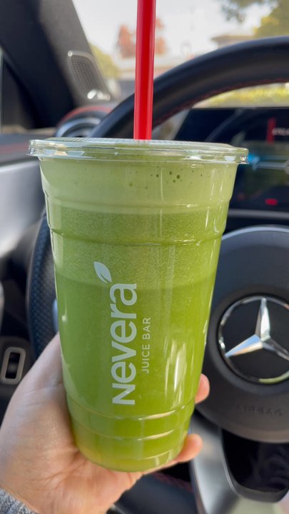 Nevera Juice Bar - Stress Relief: Lettuce, Apple, Kiwi, Lime - Juice Bars & Smoothies Near Me - Whittier, California