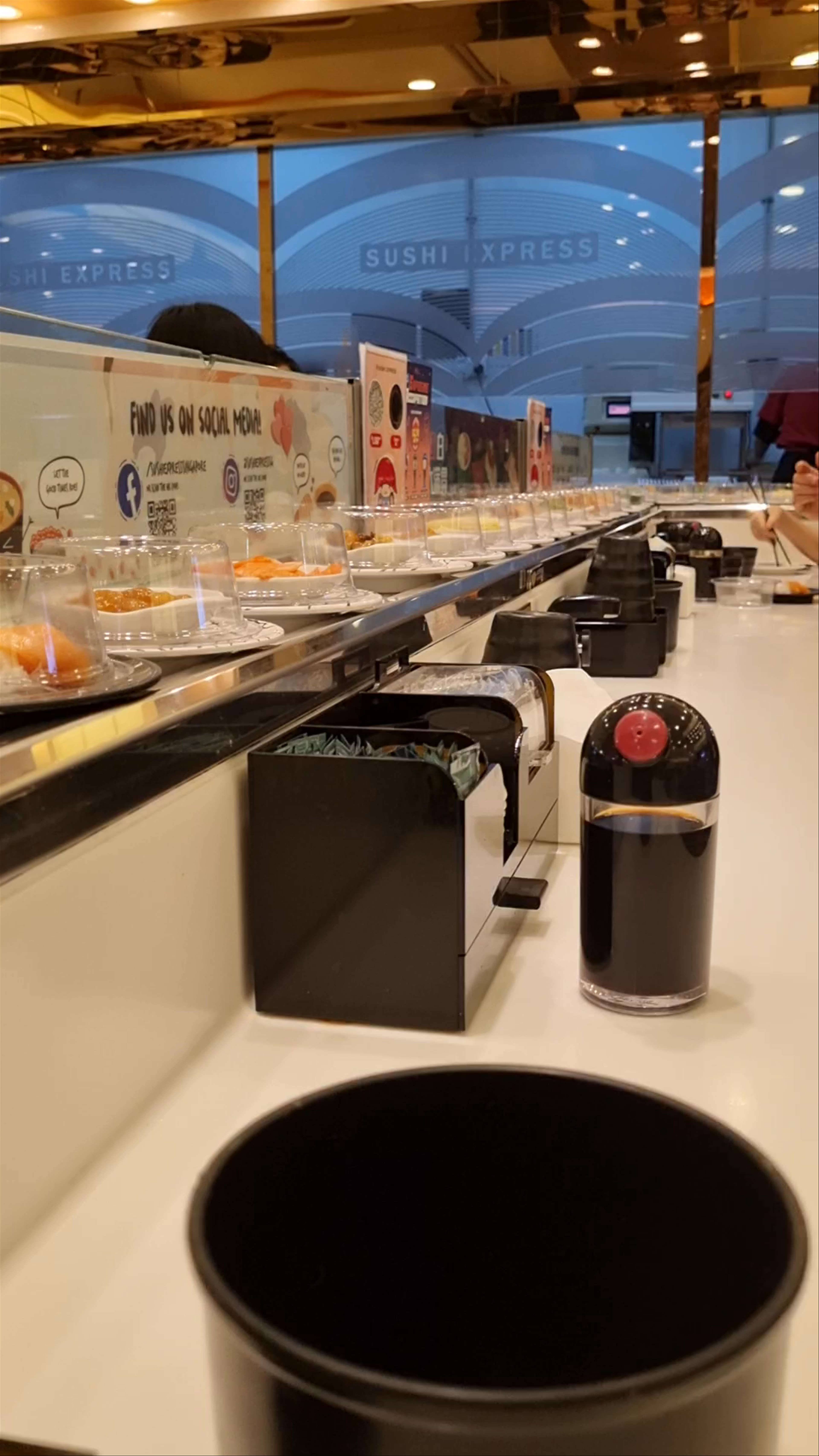 Sushi Express Conveyor Belt Dining Experience in Singapore