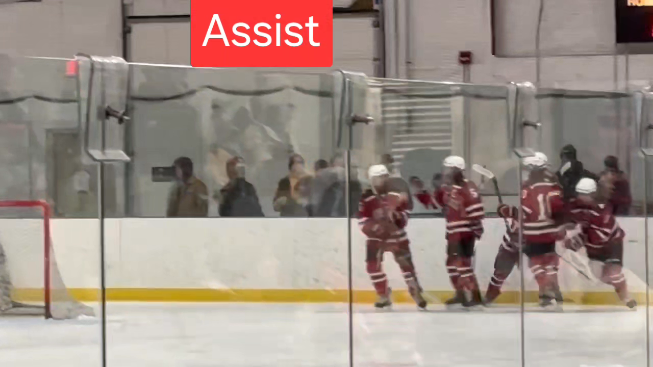 Aurora Jabas: Precision Assist for a One-Timer Goal!