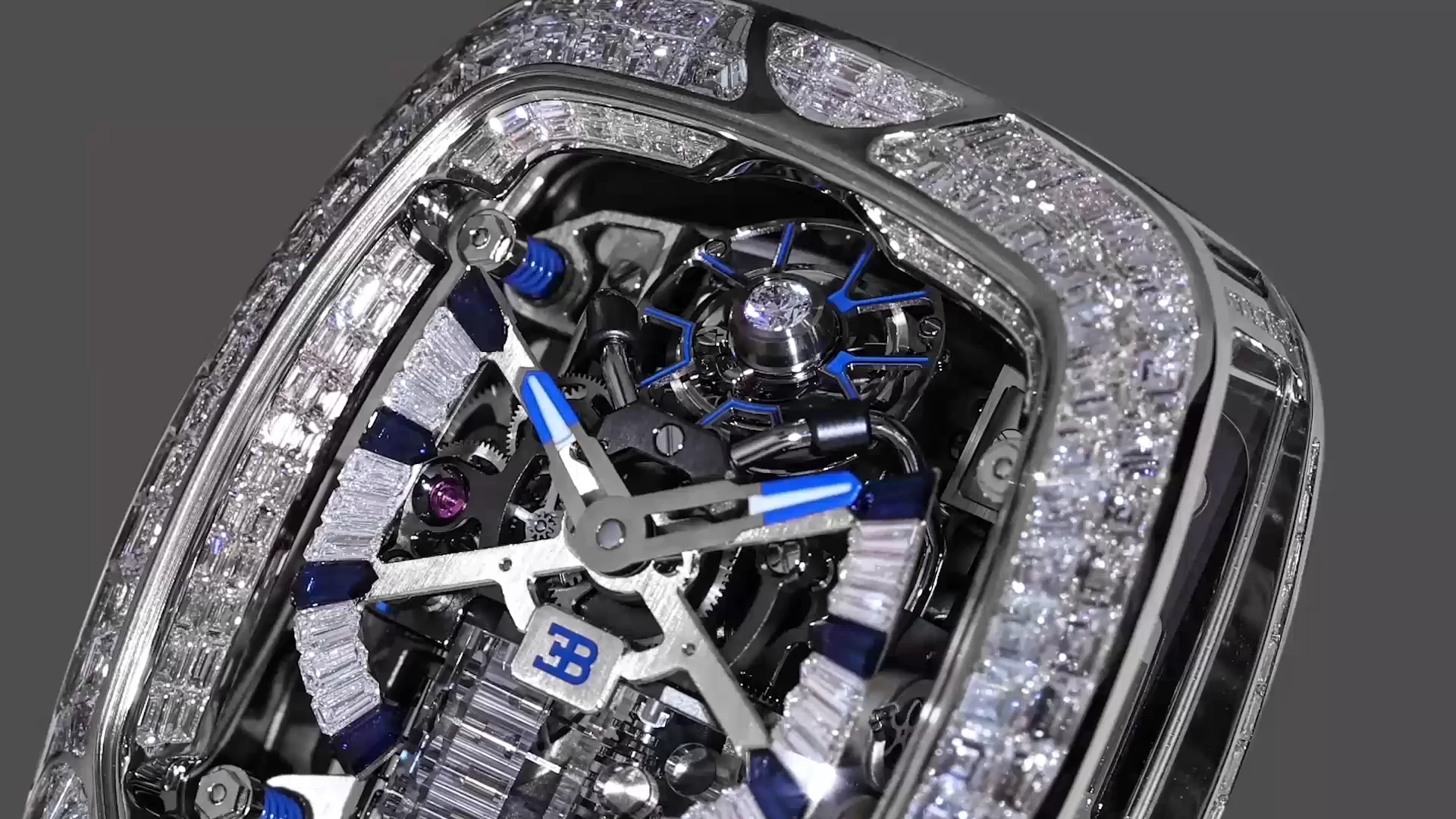 driven by a single block crankshaft during the 15 second animation ...