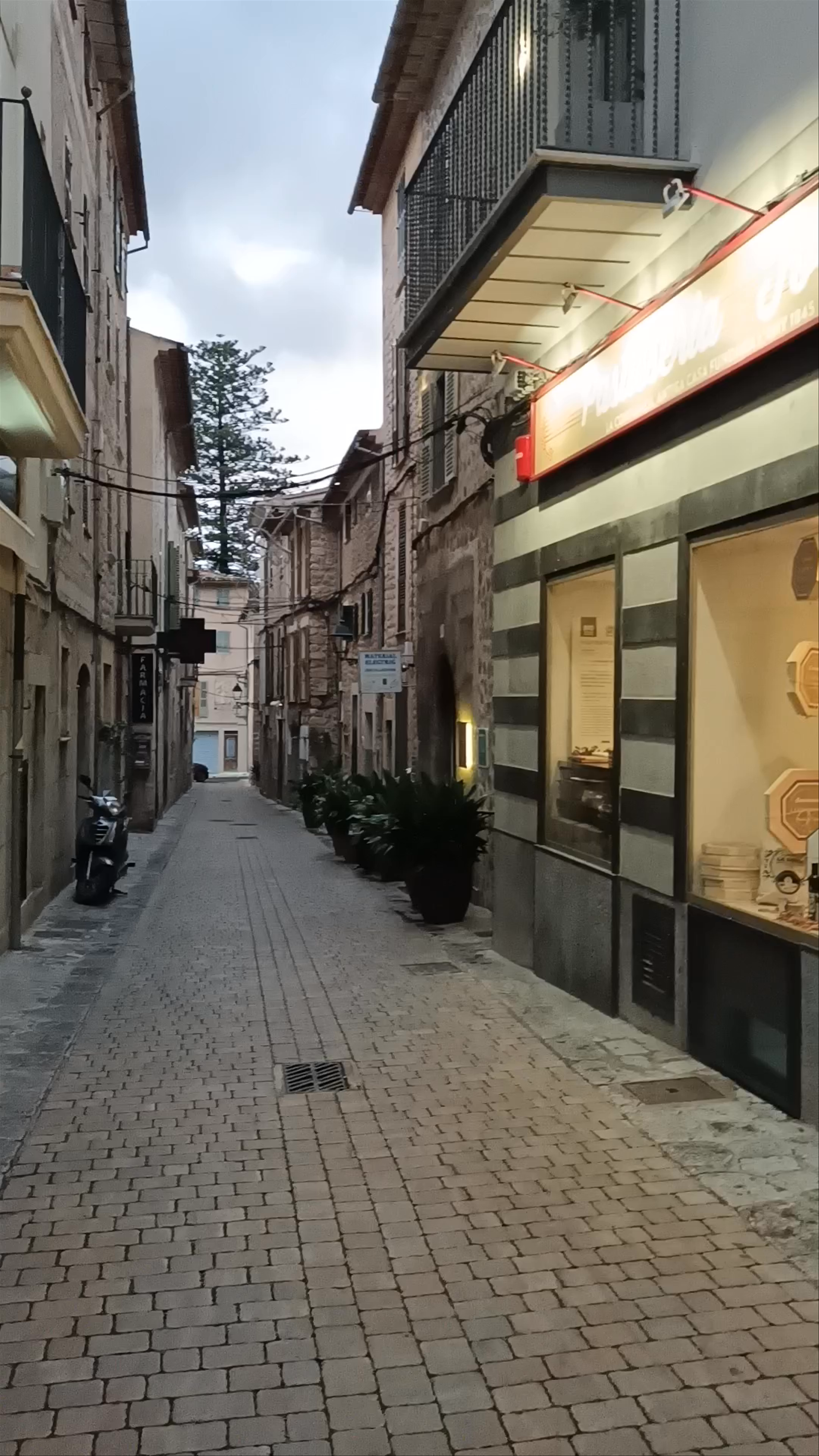 Evening Stroll Through La Confiança in Sóller, Spain