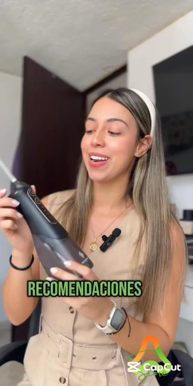 Campaña irrigador bucal