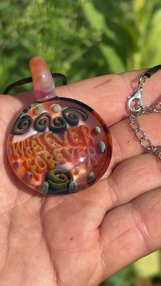 Preview pic of “Whatever Forever” pendant necklace