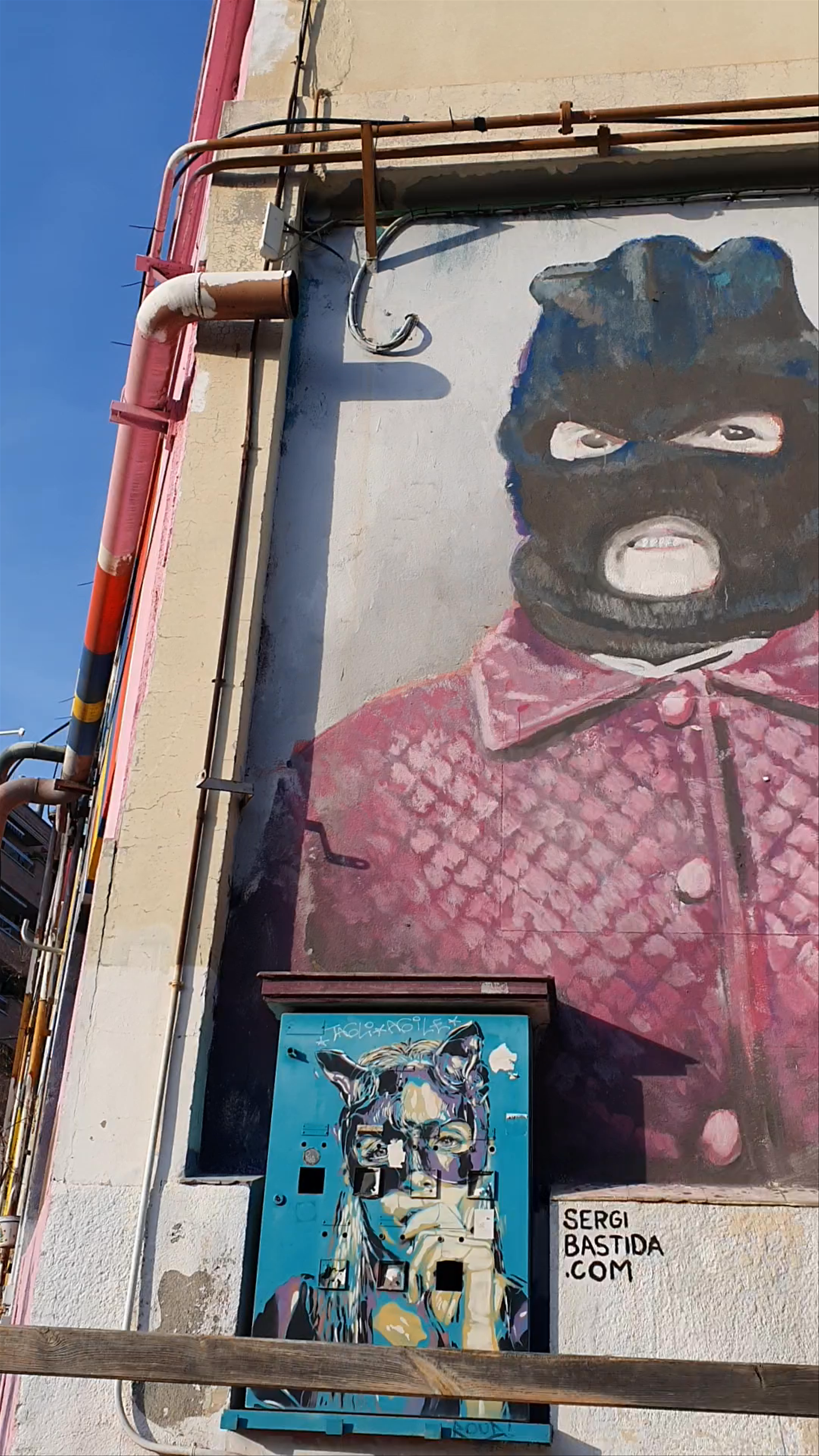Exploring Street Art at Nau Bostik, Barcelona