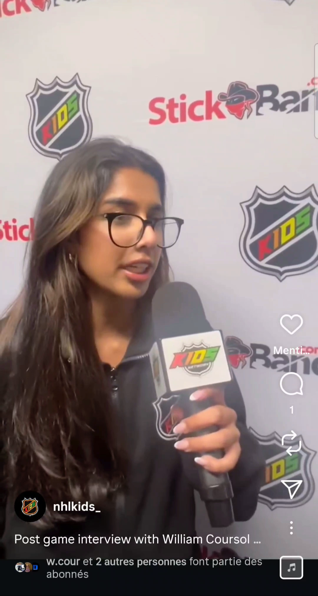 William Coursol: 1st Star Interview After Dominating NHL KIDS Game