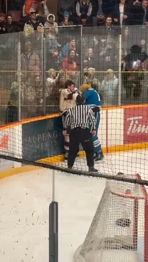 Ryan Pedersen Defends Goalie with a Savage Hit and Fight| Kamloops Storm Highlights