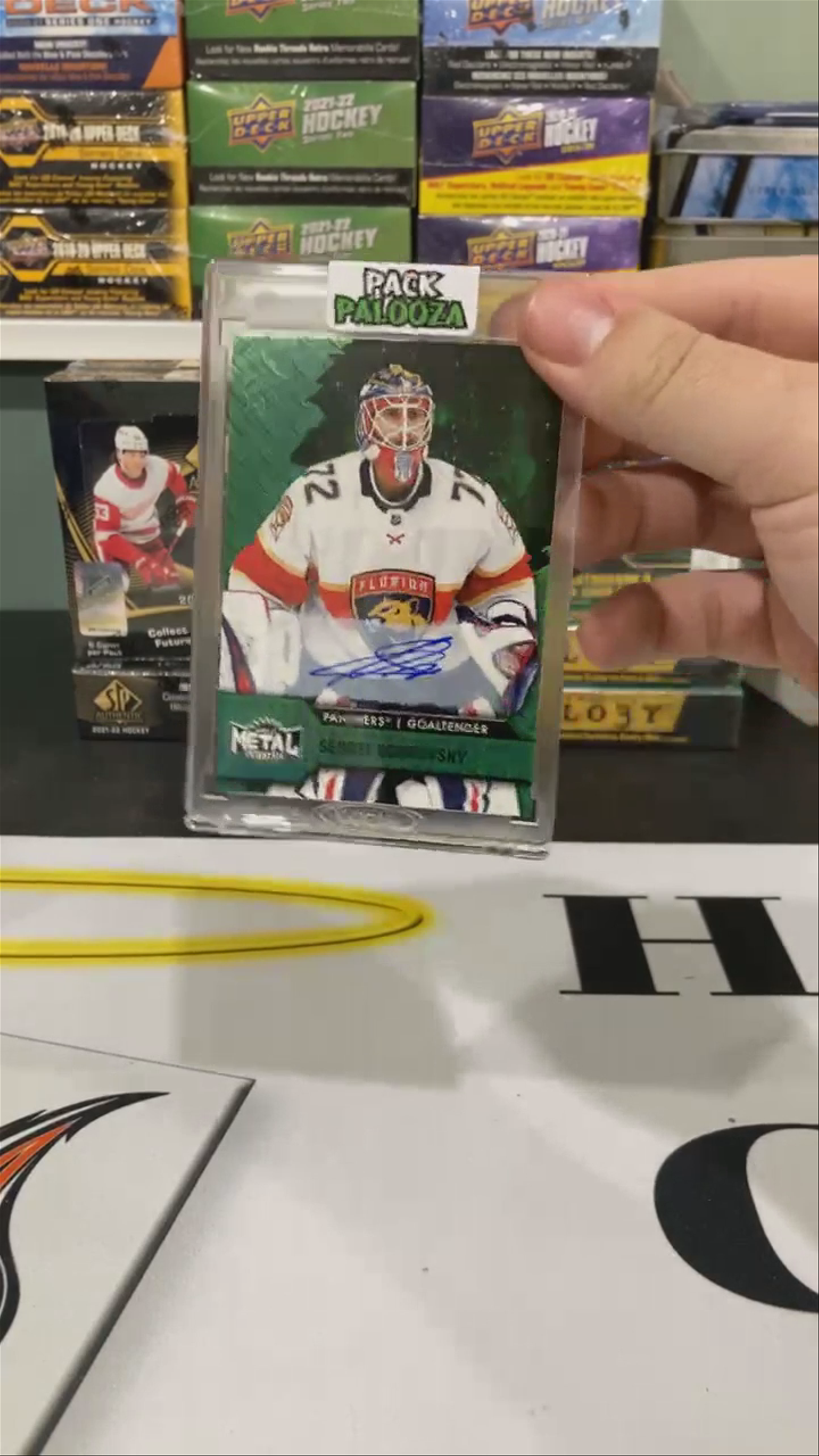 Bobrovsky /10 Auto! 
