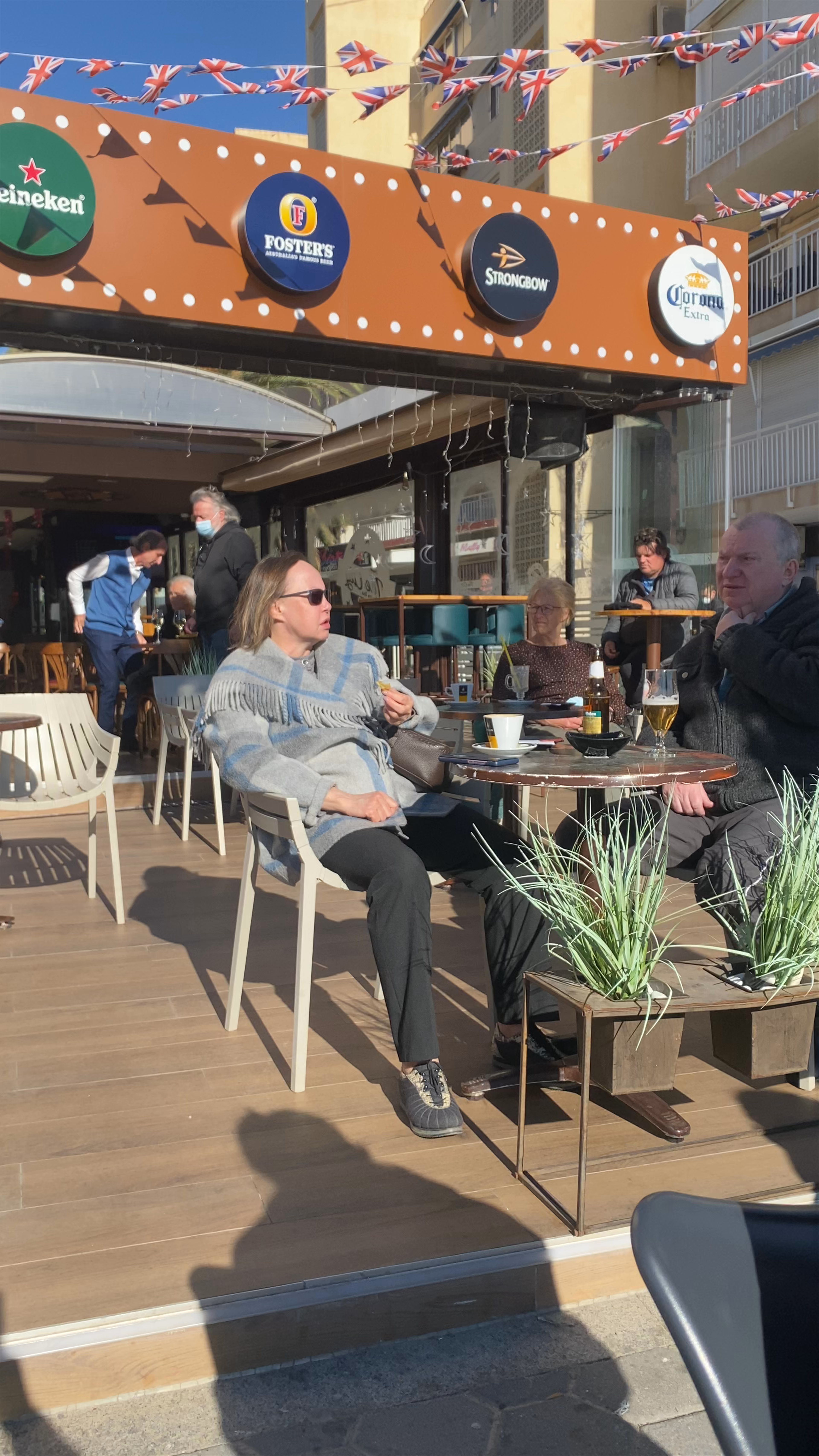 Sunny Afternoon at The City Sports Bar in Benidorm