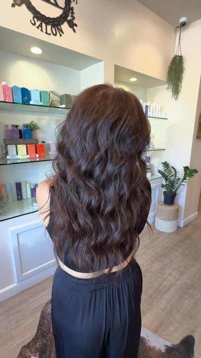 Roots & Rouge - One Row of Bombshell Hand tied hair extensions for volume  by Tiffany. IG: @tiffanytherealreal - Hair Salons Near Me - Campbell, California