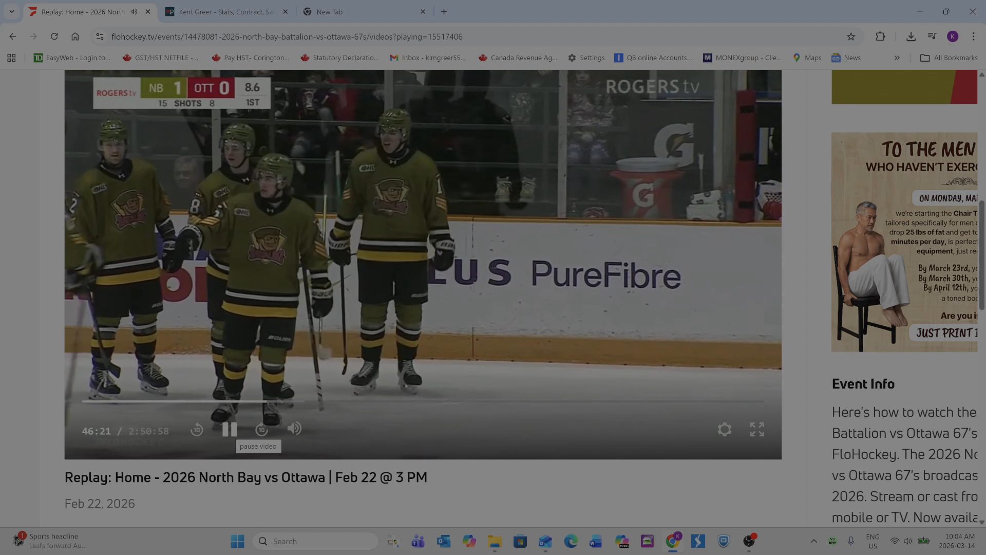Kent Greer Shines with Power Play Goal | North Bay Battalion Highlights