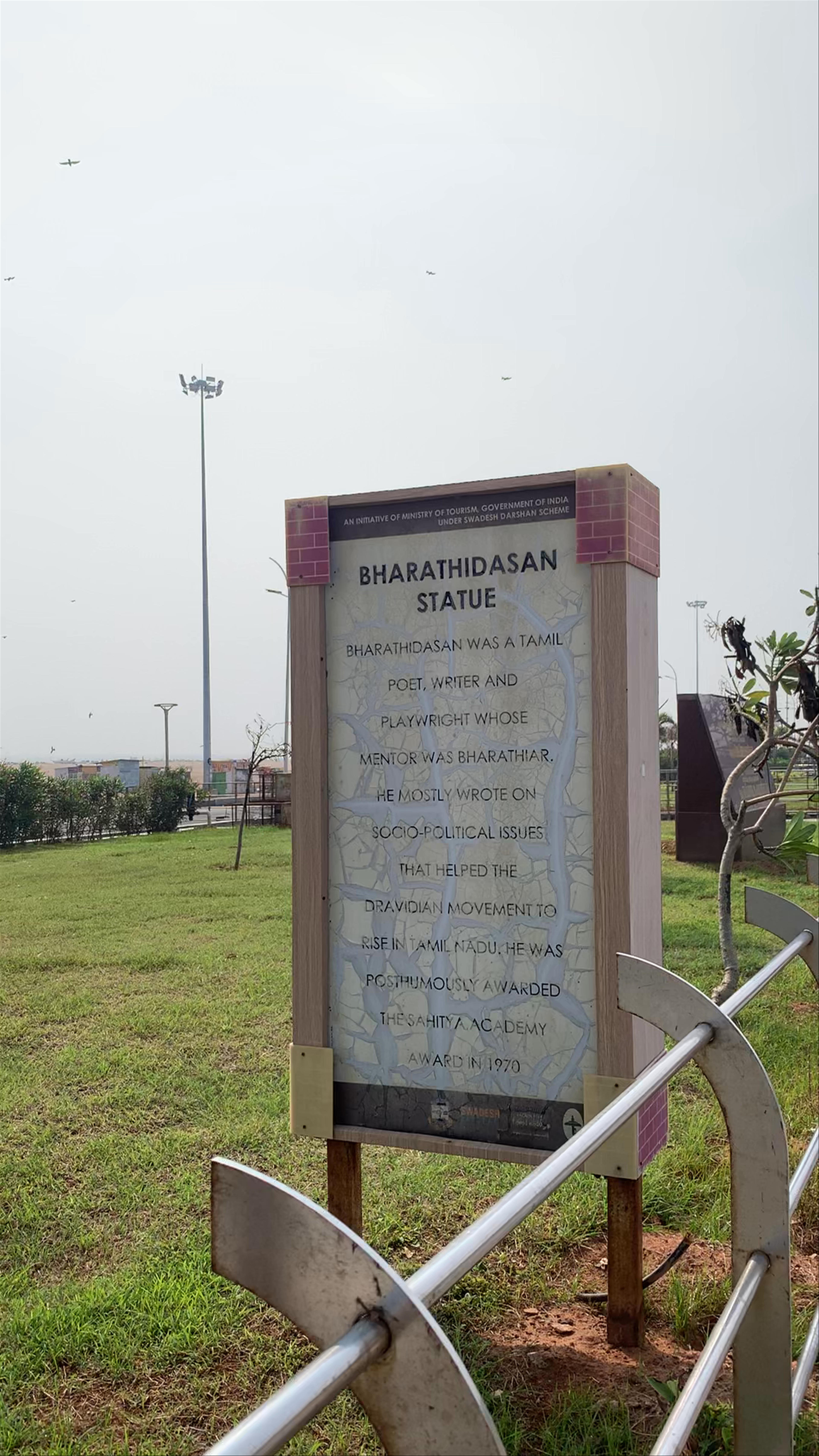 Bharathidasan Statue