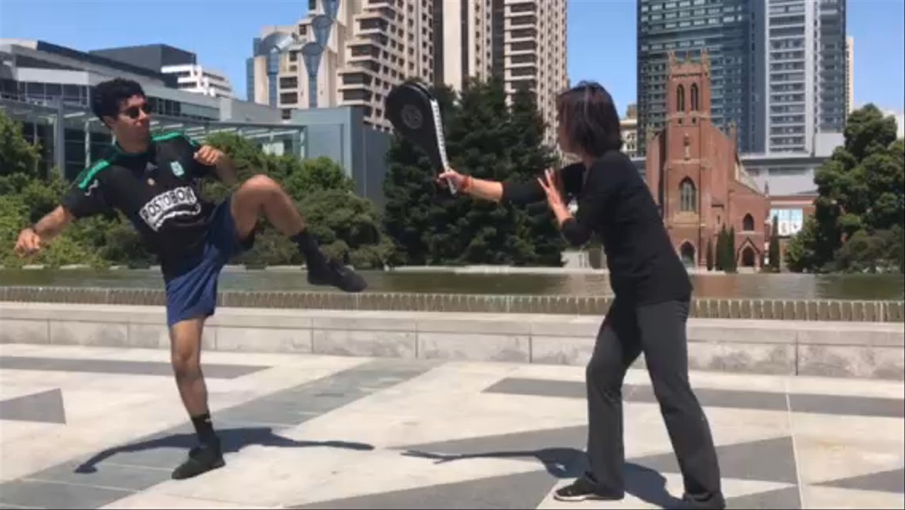 Wushu West - Kungfu Cardio Kicking power! - Tai Chi Near Me - Oakland, California