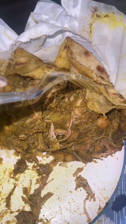 Ali’s Roti Shop - Curry chicken roti - Caribbean Near Me - Brooklyn, New York