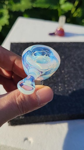 Preview pic of 3 hole hash bowl slide #2 ghost