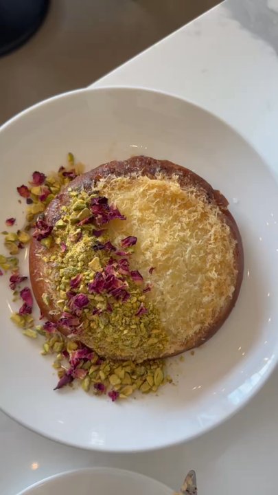Lulu’s Little Kitchen - Knafeh Pancake - Middle Eastern Near Me - Albany, California
