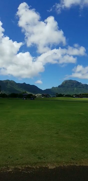 Puakea Golf Course - The front of the course and driving range - Golf Near Me - Lihue, Hawaii